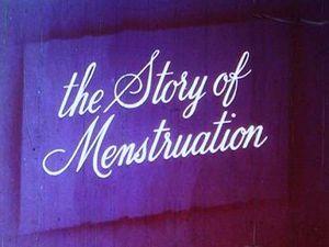 The Story of menstruation
