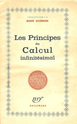 Les Principes du calcul infinitésimal