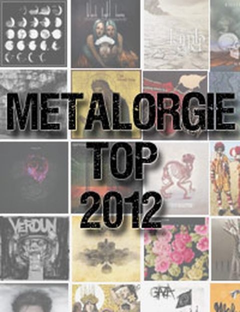 Top 2012 par Metalorgie