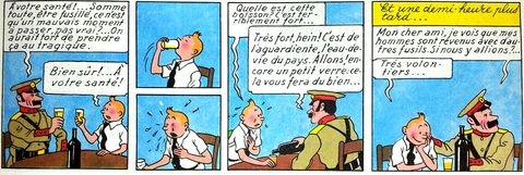 Quel poivrot ce Tintin !