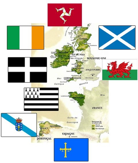 Les Celtes : Ecossais, Irlandais, Gallois, Bretons et Asturiens