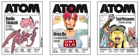 ATOM, la culture manga (liste des mangakas rencontrés et/ou analysés)